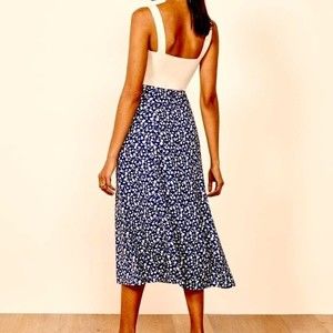 Reformation | Floral Skirt | Size 12